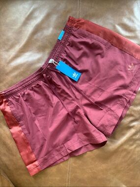 Adidas 5” inseam swim shorts